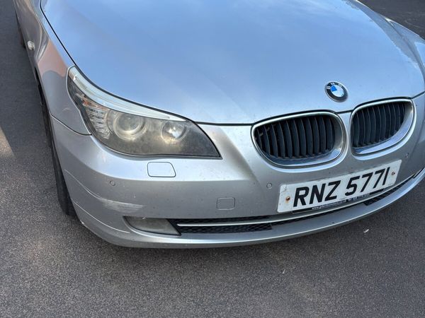 BMW 5-Series Saloon, Diesel, 2007, Silver