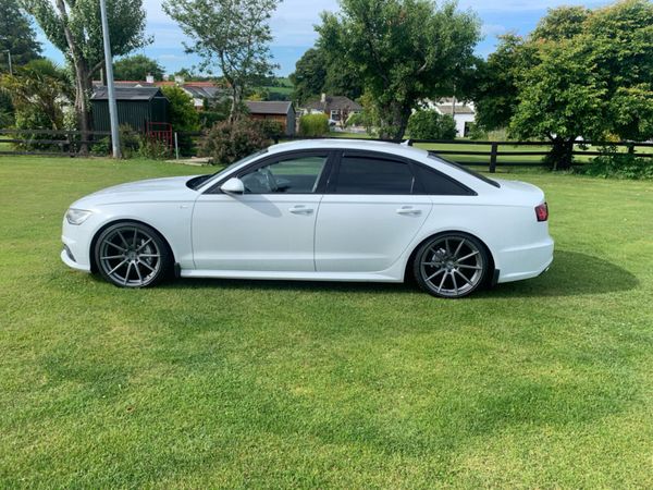 Audi A6 Saloon, Diesel, 2015, White