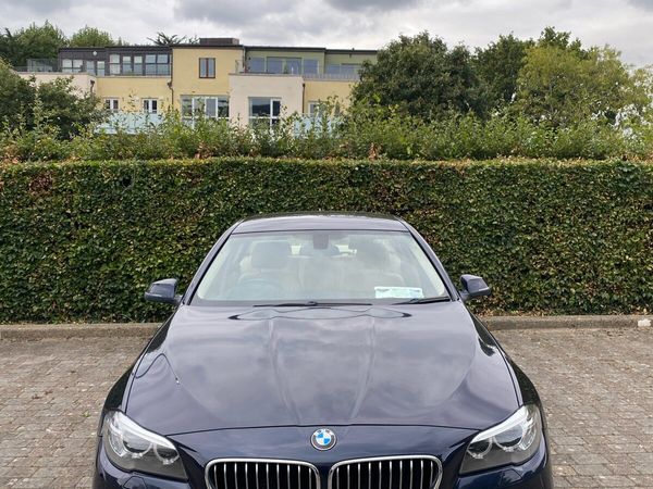 BMW 5-Series Saloon, Diesel, 2014, Blue