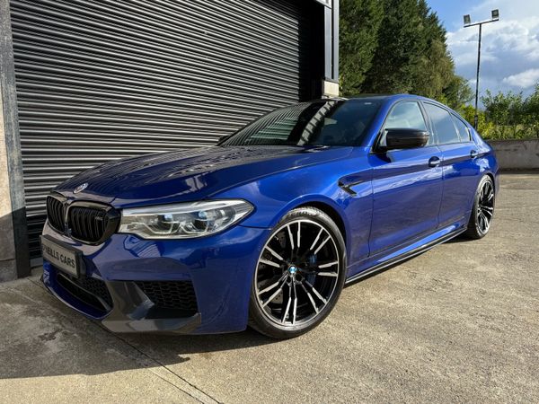 BMW M5 Saloon, Petrol, 2018, Blue