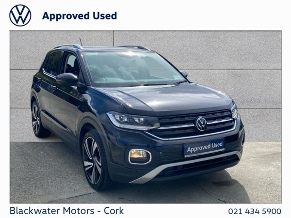 Volkswagen T-Cross SUV, Petrol, 2024, Black