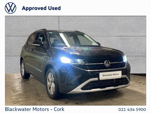 Volkswagen T-Cross SUV, Petrol, 2024, Black