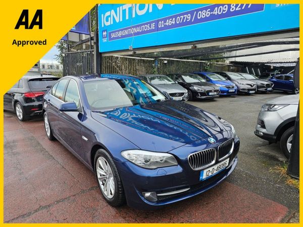 BMW 5-Series Saloon, Diesel, 2012, Blue