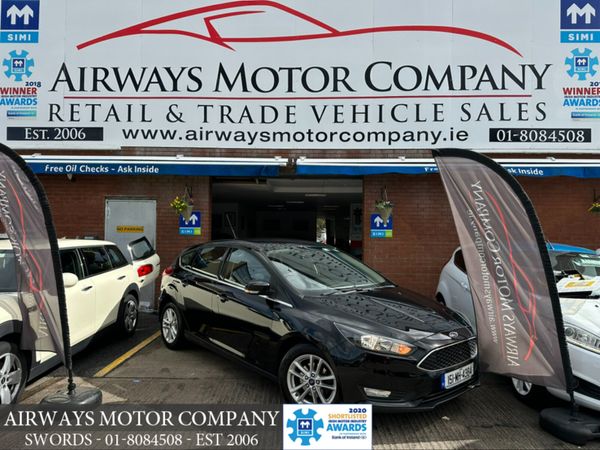 Ford Focus Hatchback, Petrol, 2015, Black
