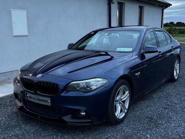 BMW 5-Series Saloon, Diesel, 2016, Blue