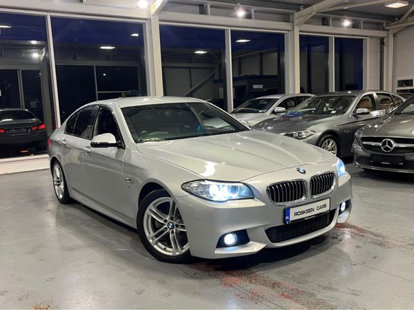 BMW 5-Series Saloon, Diesel, 2015, Silver
