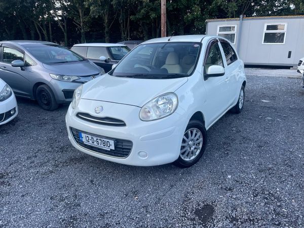 Nissan March Hatchback, Petrol, 2012, White
