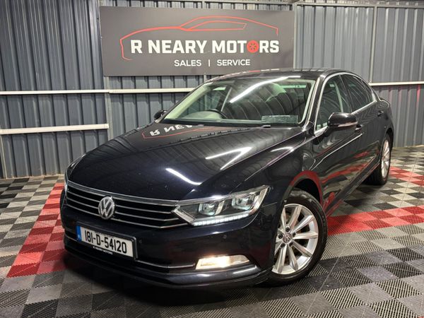 Volkswagen Passat Saloon, Diesel, 2018, Black