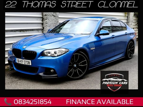 BMW 5-Series Saloon, Diesel, 2016, Blue