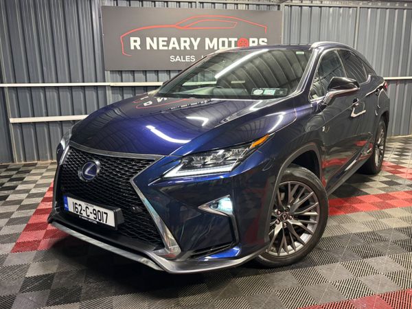 Lexus RX SUV, Petrol Hybrid, 2016, Blue