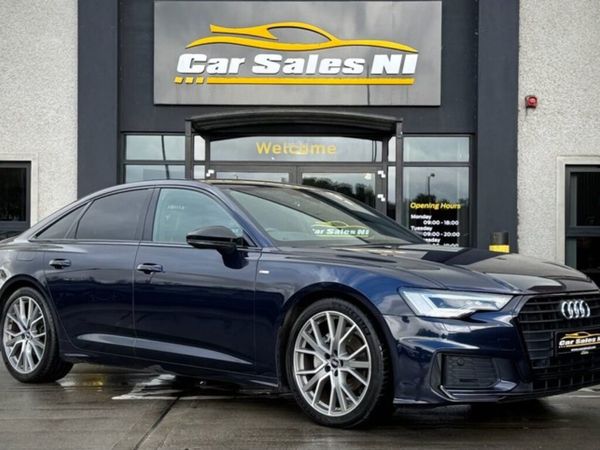Audi A6 Saloon, Diesel, 2021, Blue