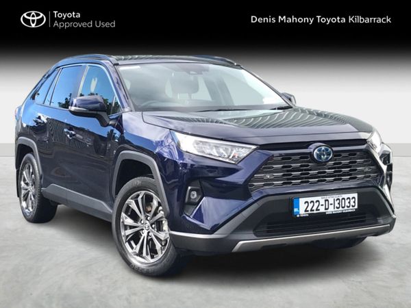 Toyota RAV4 SUV, Petrol Hybrid, 2022, Blue