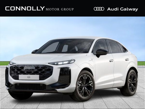 Audi Q3 SUV, Petrol Plug-in Hybrid, 2025, White