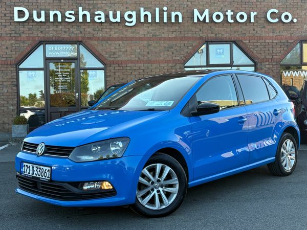 Volkswagen Polo Hatchback, Petrol, 2017, Blue