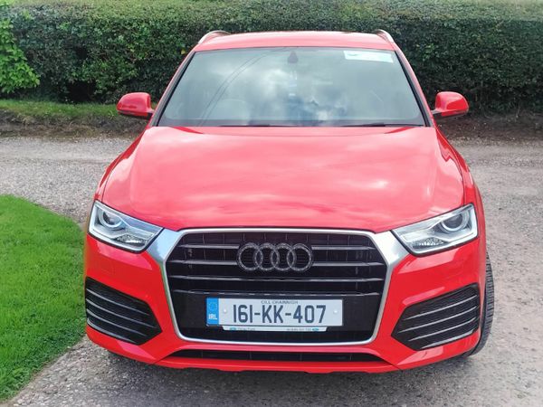 Audi Q3 SUV, Diesel, 2016, Red