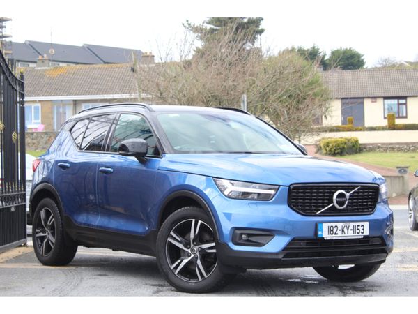Volvo XC40 Estate, Petrol, 2018, Blue