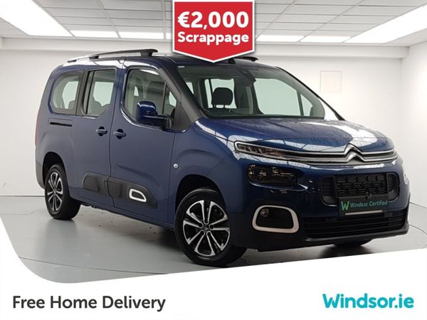 Citroen Berlingo MPV, Petrol, 2019, Blue