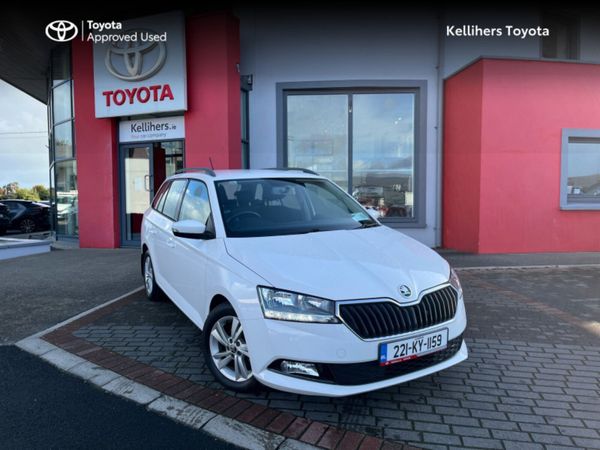 Skoda Fabia Estate, Petrol, 2022, White