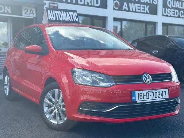 Volkswagen Polo Hatchback, Petrol, 2016, Red
