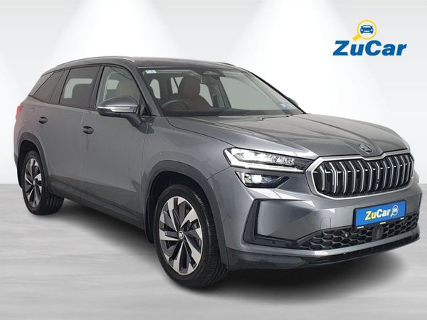 Skoda Kodiaq SUV, Petrol Plug-in Hybrid, 2024, Grey