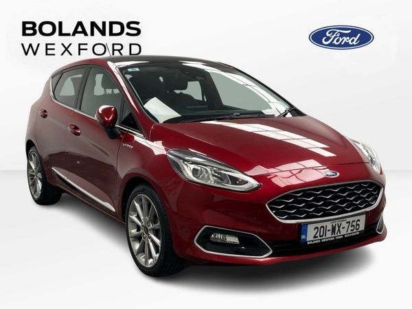 Ford Fiesta Hatchback, Petrol, 2020, Red