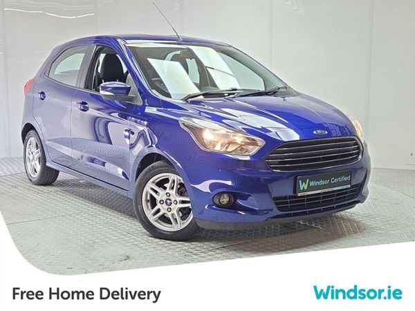 Ford KA Hatchback, Petrol, 2018, Blue