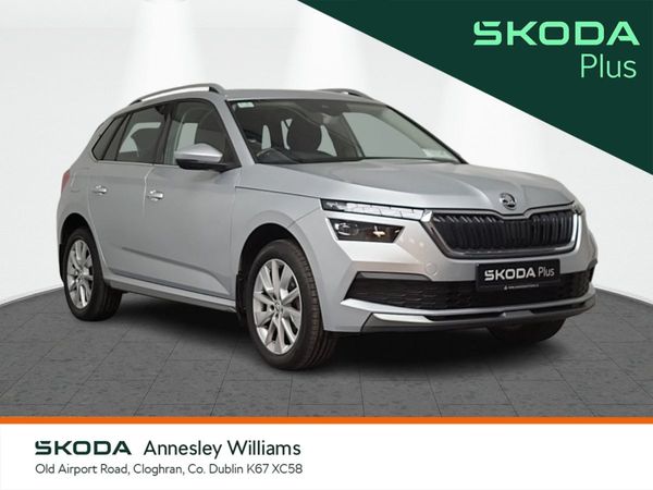 Skoda Kamiq Hatchback, Petrol, 2022, Silver
