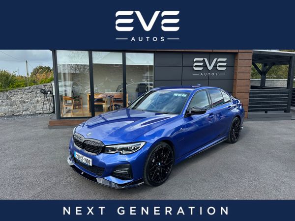 BMW 3-Series Saloon, Petrol Hybrid, 2020, Blue