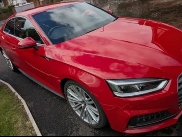 Audi A5 Coupe, Diesel, 2017, Red