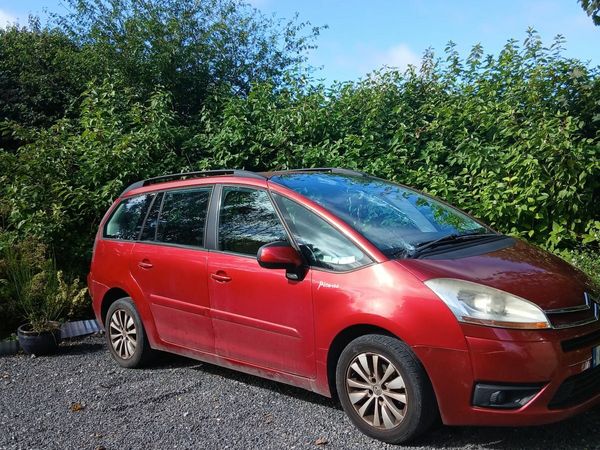 Citroen C4 Picasso MPV, Diesel, 2009, Red