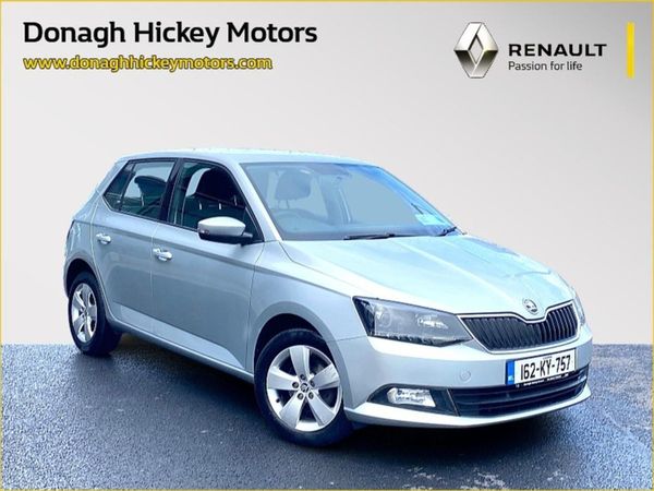 Skoda Fabia Hatchback, Petrol, 2016, Silver