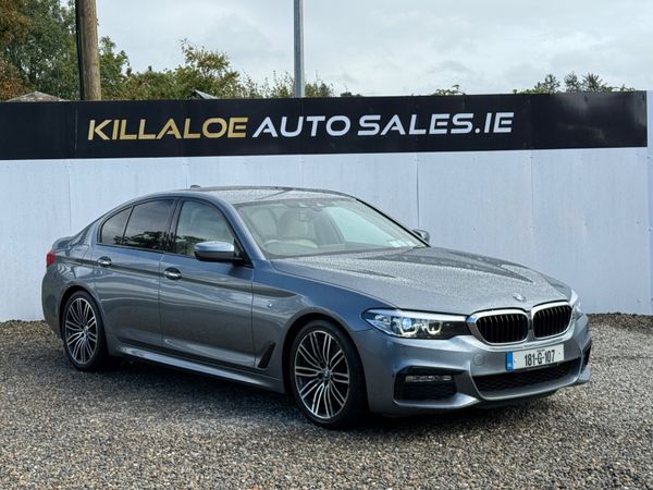 BMW 5-Series Saloon, Diesel, 2018, Grey