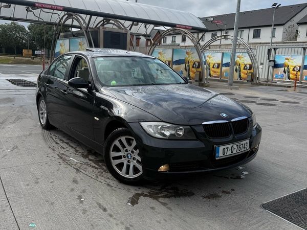 BMW 3-Series Saloon, Petrol, 2007, Black