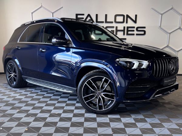 Mercedes-Benz GLE SUV, Diesel Hybrid, 2022, Blue