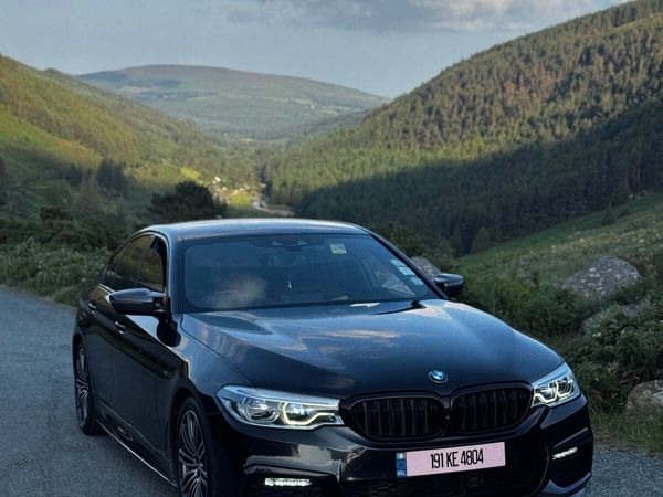 BMW 5-Series Saloon, Diesel, 2019, Black