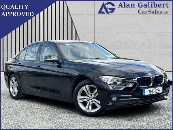 BMW 3-Series Saloon, Diesel, 2017, Black