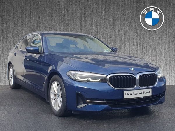 BMW 5-Series Saloon, Diesel, 2023, Blue