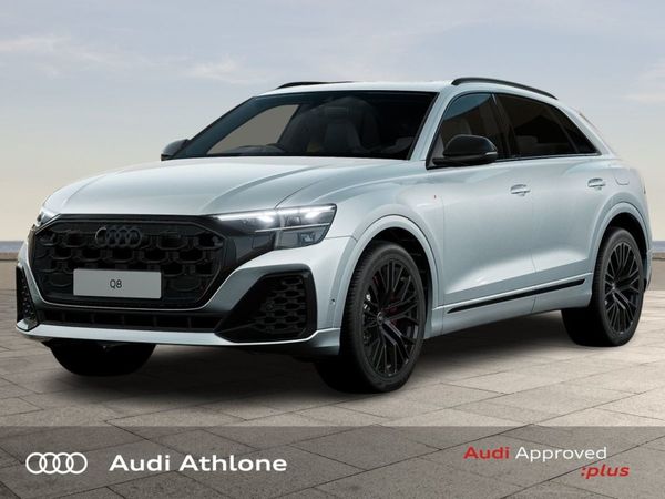 Audi Q8 SUV, Petrol Plug-in Hybrid, 2024, Silver