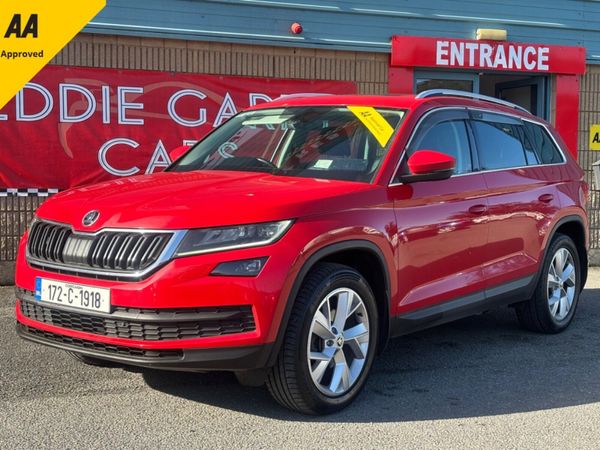 Skoda Kodiaq SUV, Diesel, 2017, Red