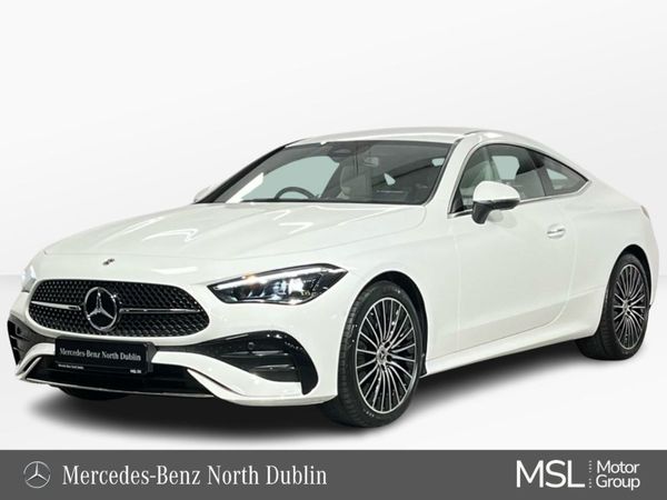 Mercedes-Benz CLE Coupe, Petrol, 2025, White