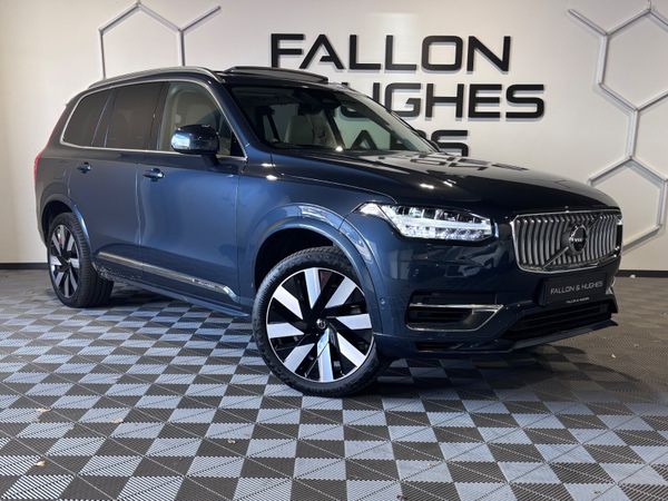 Volvo XC90 SUV, Petrol Hybrid, 2024, Blue