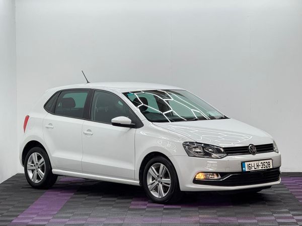 Volkswagen Polo Hatchback, Petrol, 2016, White