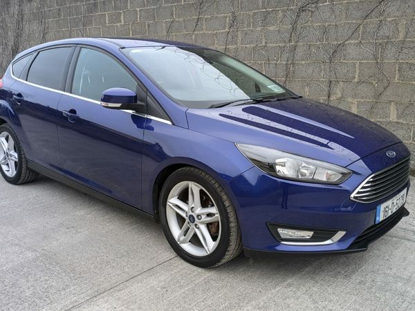 Ford Focus Hatchback, Diesel, 2016, Blue