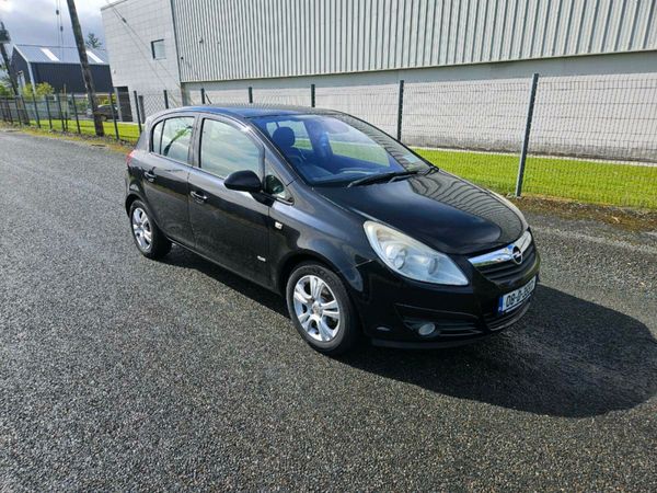 Opel Corsa Hatchback, Petrol, 2008, Black