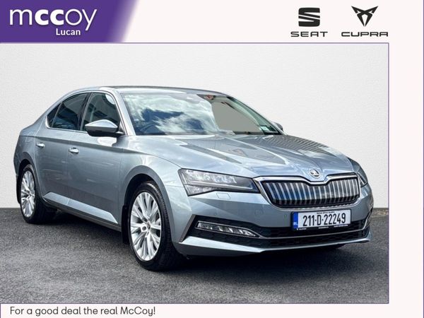 Skoda Superb Saloon, Petrol Plug-in Hybrid, 2021, Grey
