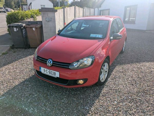 Volkswagen Golf Hatchback, Diesel, 2011, Red