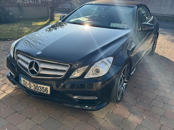 Mercedes-Benz E-Class Convertible, Diesel, 2013, Black