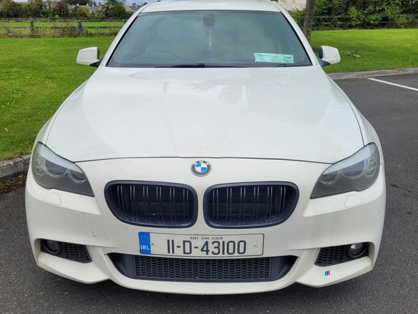 BMW 5-Series Saloon, Diesel, 2011, White