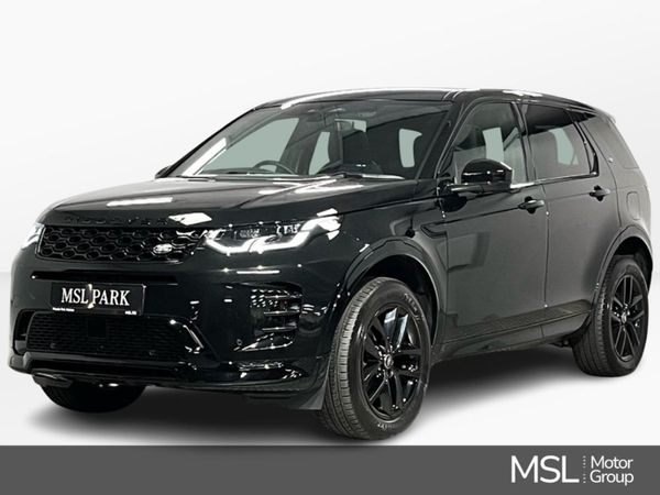 Land Rover Discovery Sport SUV, Petrol Hybrid, 2025, Black