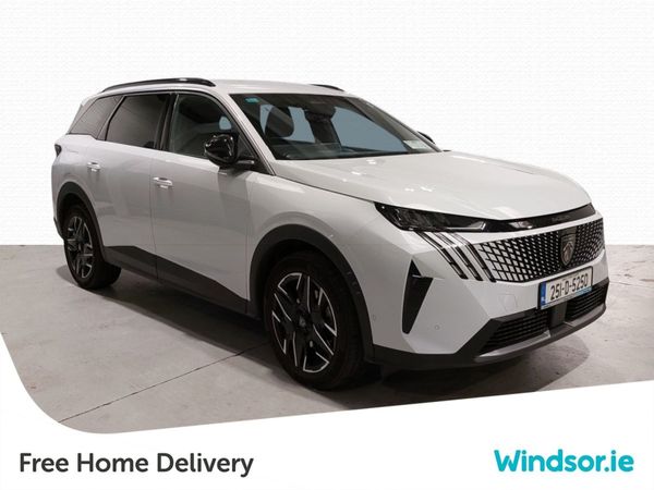 Peugeot 5008 MPV, Petrol Hybrid, 2025, White